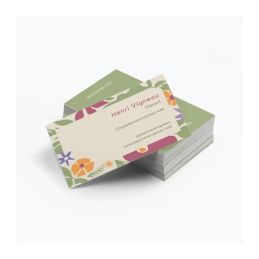 Cartes de visite standard, impression recto-verso