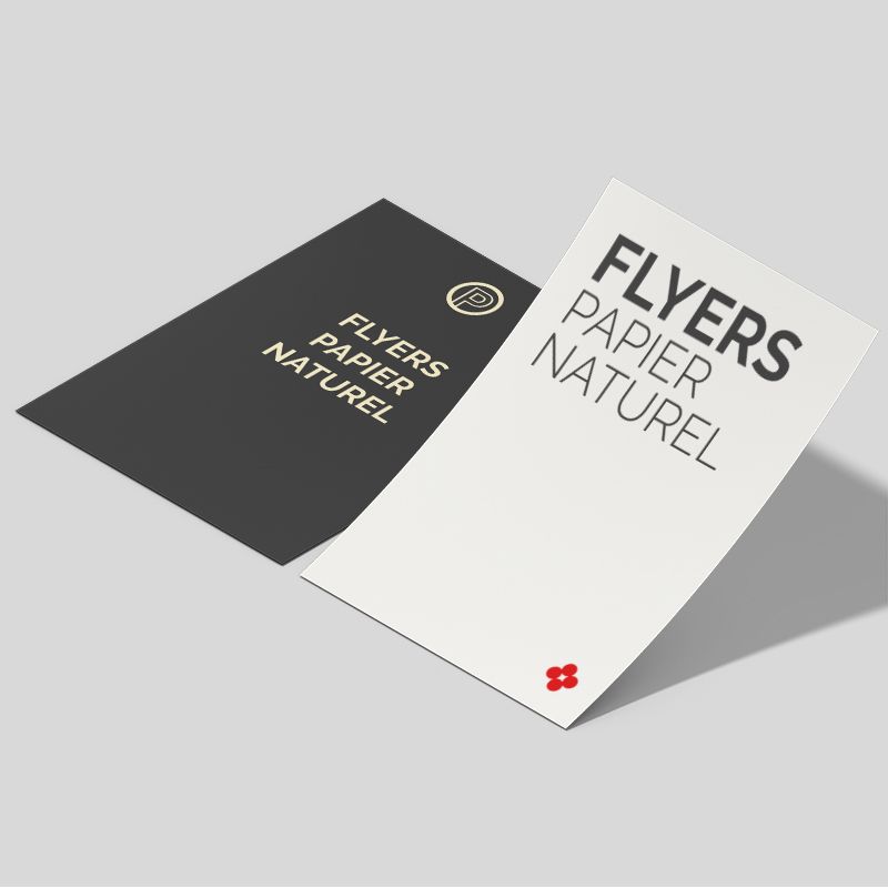 flyers papier Naturel, format A4 flyers papier Naturel, format A4